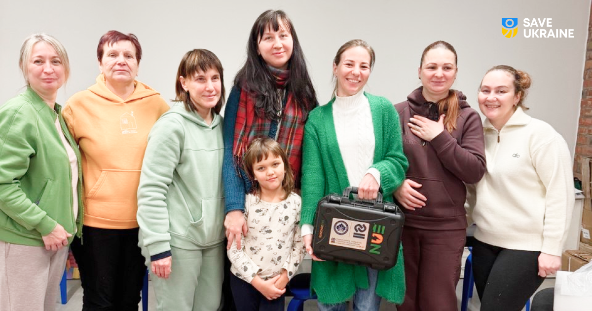 Save Ukraine receives generators from partner