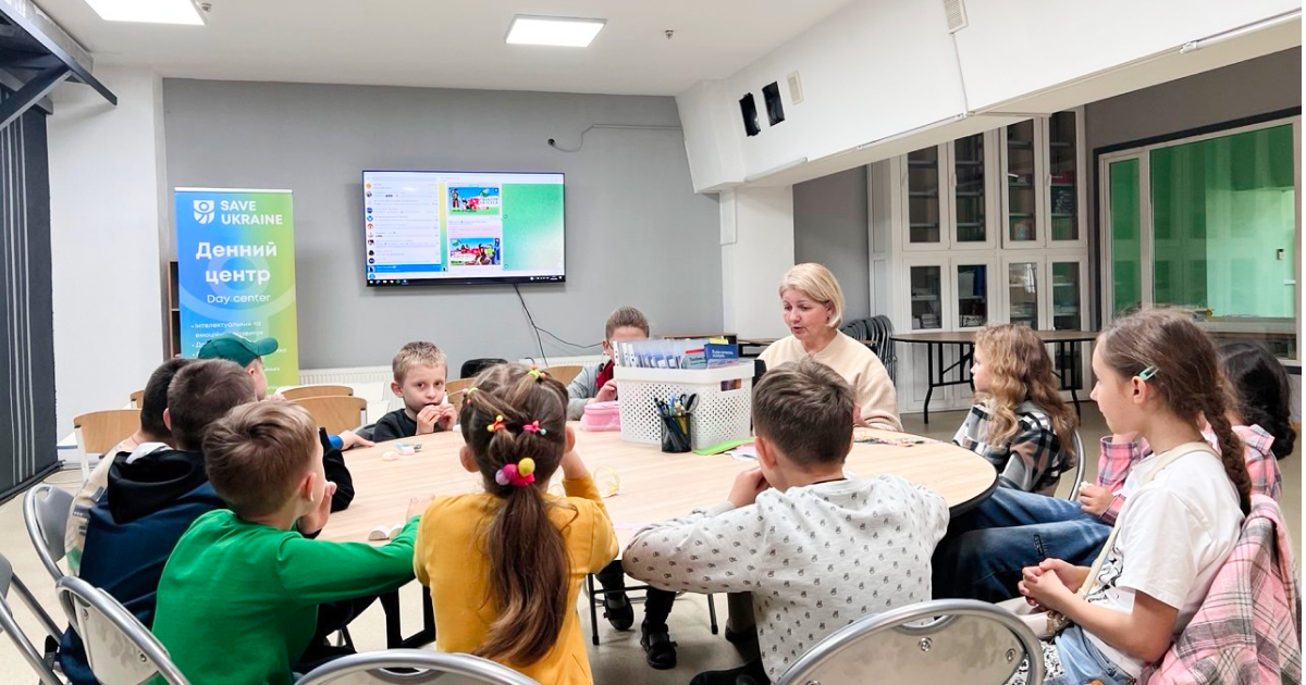 How Save Ukraine helps children heal their emotional wounds