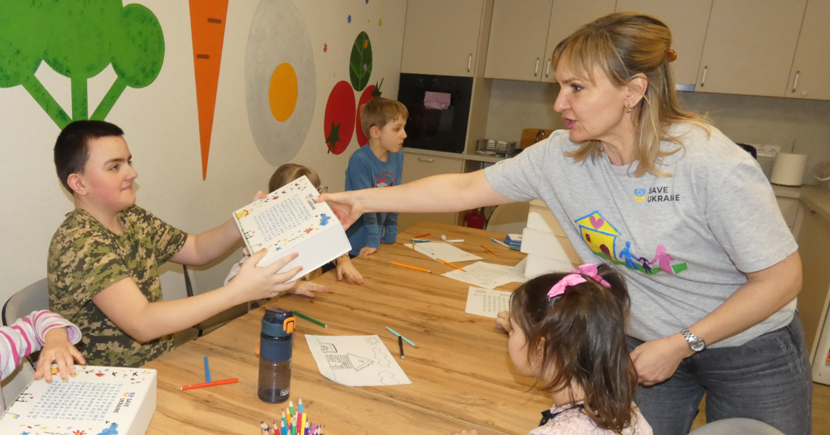Comfort Boxes & psychological support for Ukrainian children